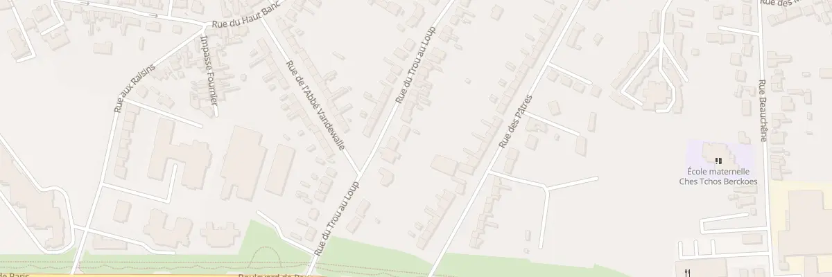 Plan du 53 Rue du Trou au Loup à Berck