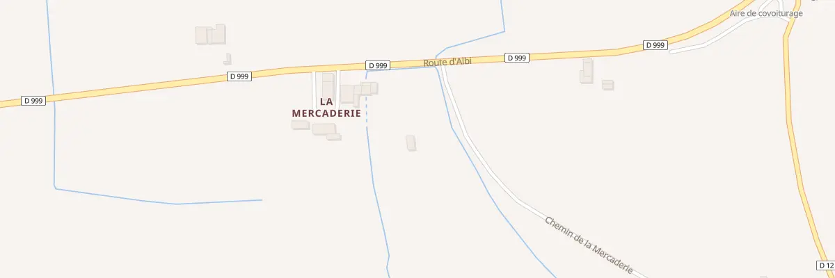 Plan du 553 Che de la Mercaderie à Montgaillard