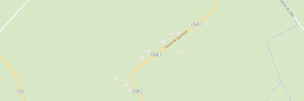 Plan du 11 Rte de Saumont à Hodeng-Hodenger