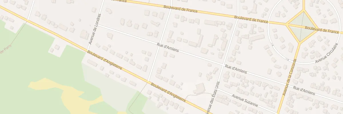 Plan du 495 Rue d’Amiens à Cucq