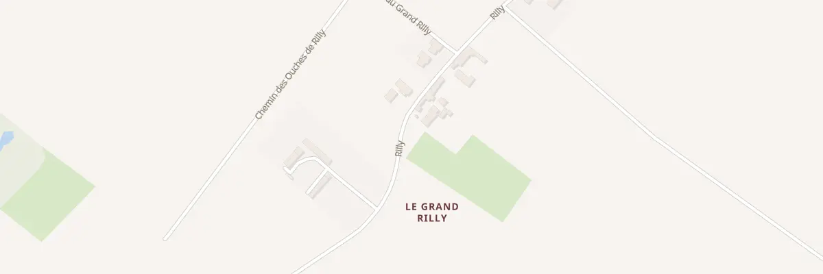Plan du 2B Le Grand Rilly à Cravant