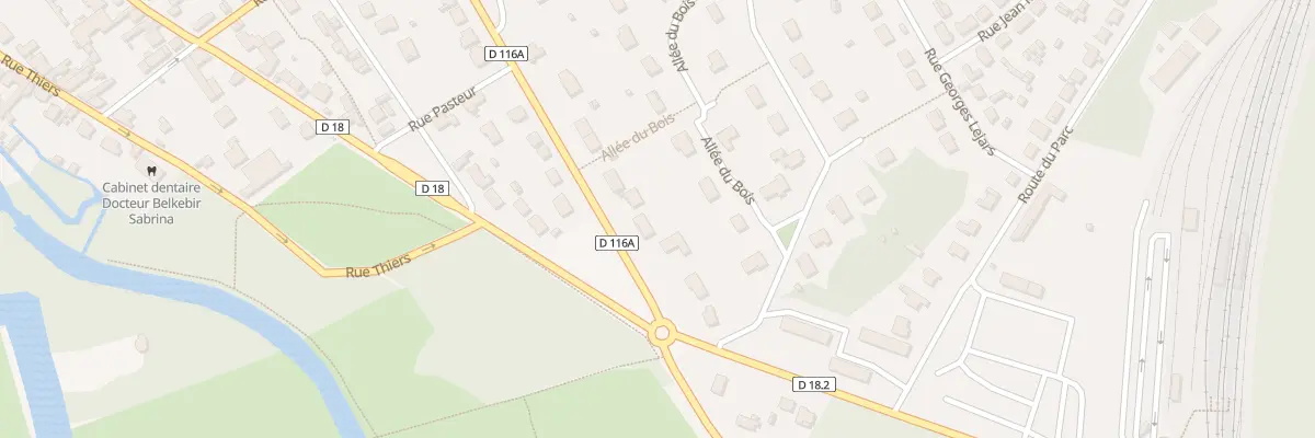 Plan du 23 Bd Carnot à Maintenon