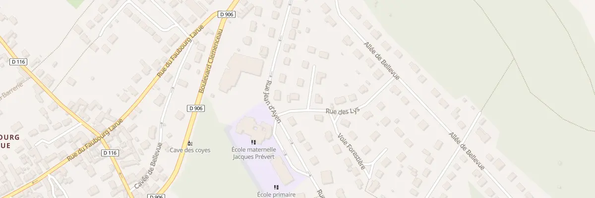 Plan du 3 Rue des Lys à Maintenon