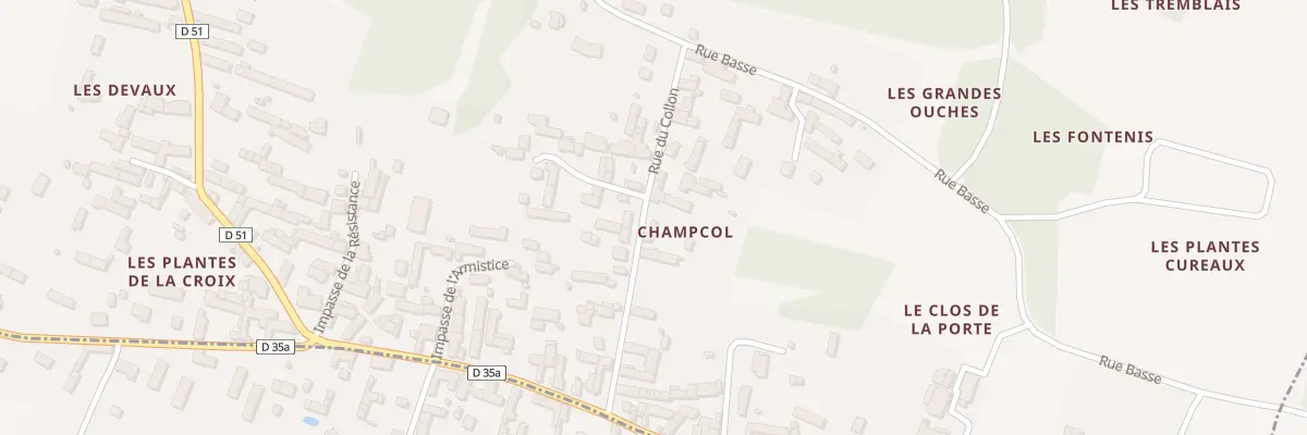 Plan du 14 Rue du Collon à Selles-sur-Cher