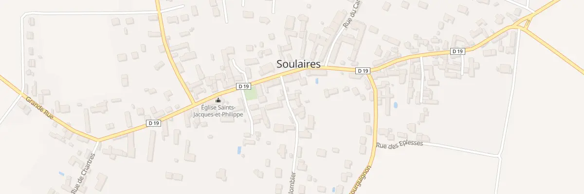 Plan du 3 Rue du Colombier à Soulaires