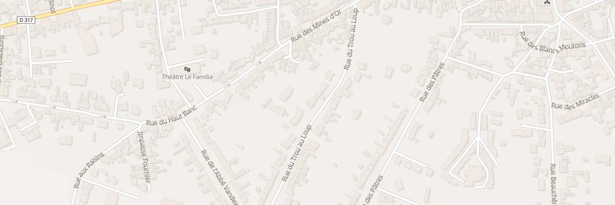 Plan du 24 Rue du Trou au Loup à Berck