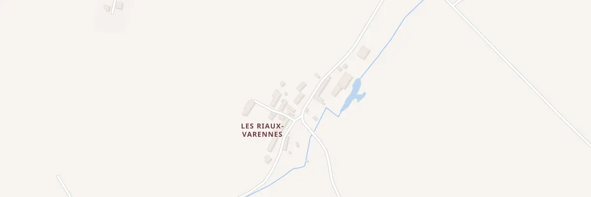 Plan du 3 Les Riaux-Varennes à Val-Fouzon