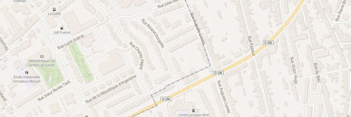 Plan du 16 Rue Roland Dorgeles au Portel