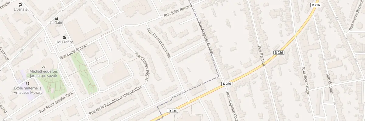 Plan du 6 Rue Francois Mauriac au Portel