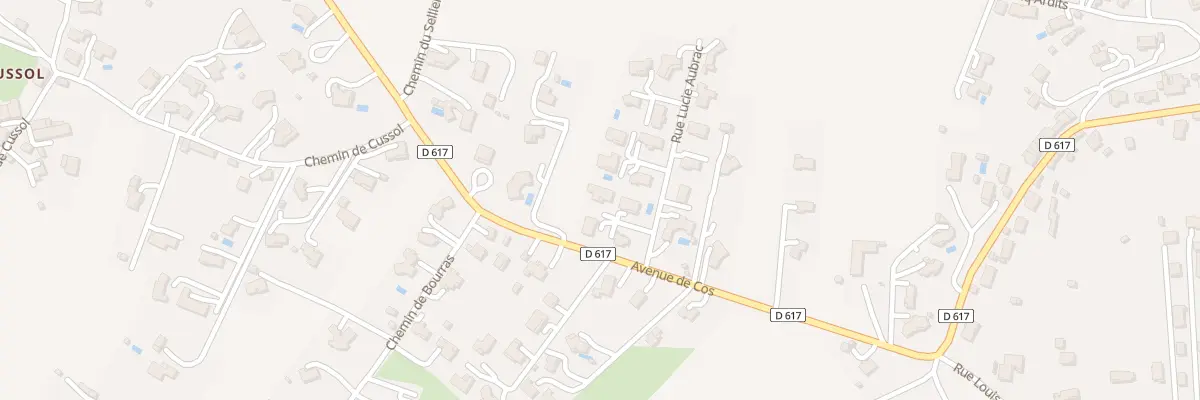 Plan du 6 Rue Lucie Aubrac à Foix