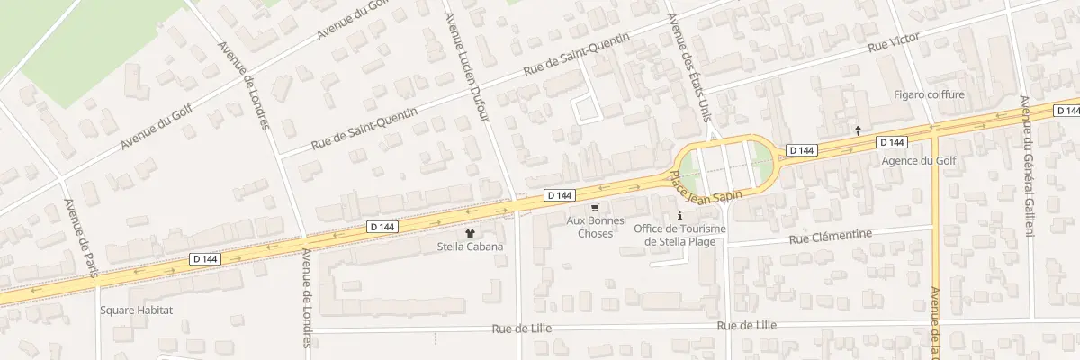 Plan du 1500 Bd Edmond Labrasse à Cucq