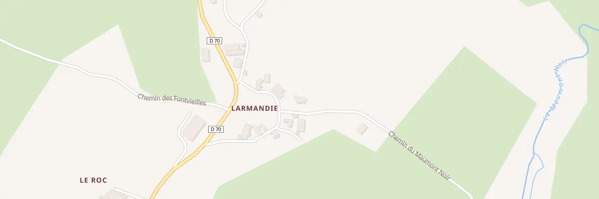 Plan du 1032 Larmandie à Sainte-Féréole