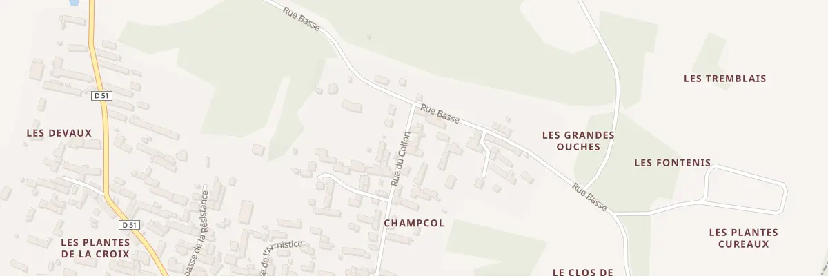 Plan du 24 Rue du Collon à Selles-sur-Cher