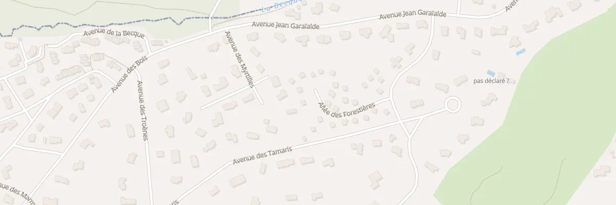 Plan du 28 All des Forestières à Neufchâtel-Hardelot