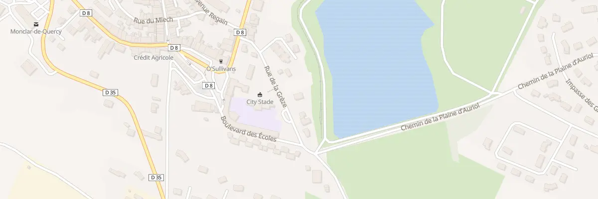 Plan du 4 Rue de la Grèze à Monclar-de-Quercy