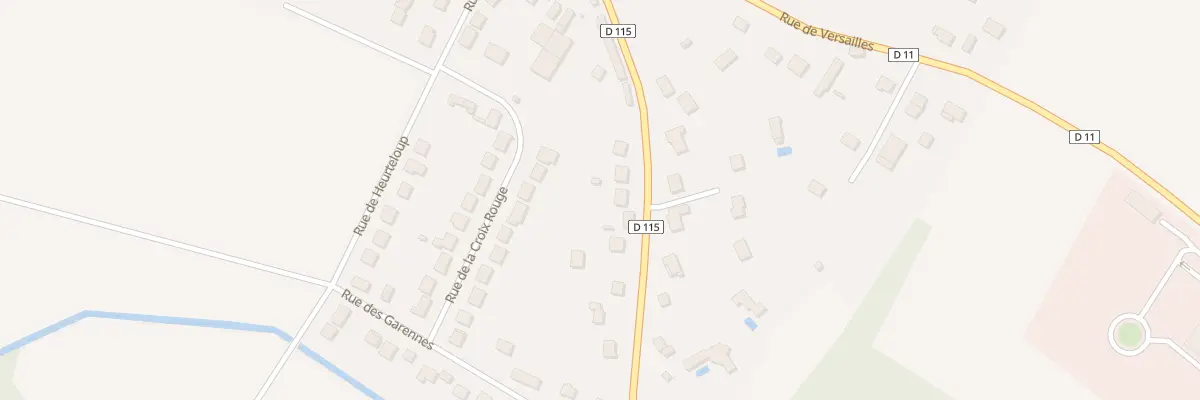 Plan du 13 Rue de Houdan à Longnes
