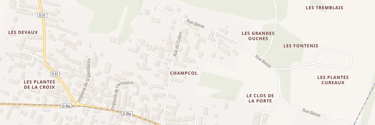 Plan du 16 Rue du Collon à Selles-sur-Cher