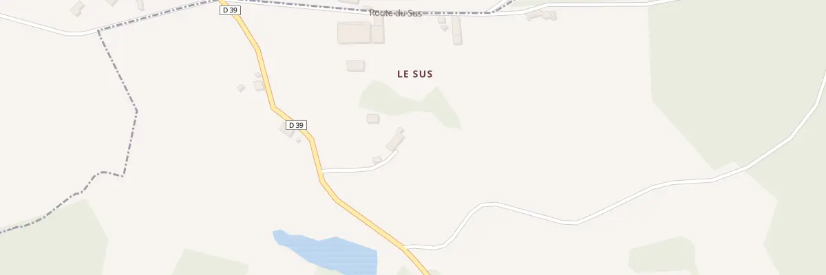 Plan du 5588 Le Sus à Châteauneuf-la-Forêt