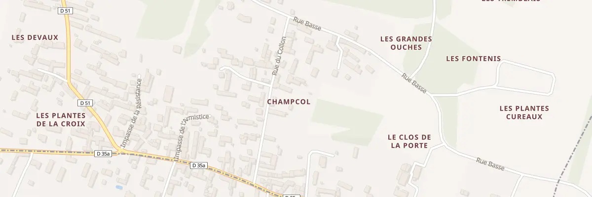 Plan du 12 Rue du Collon à Selles-sur-Cher