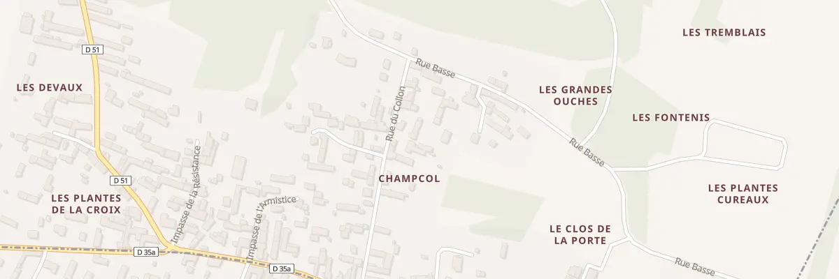 Plan du 18 Rue du Collon à Selles-sur-Cher