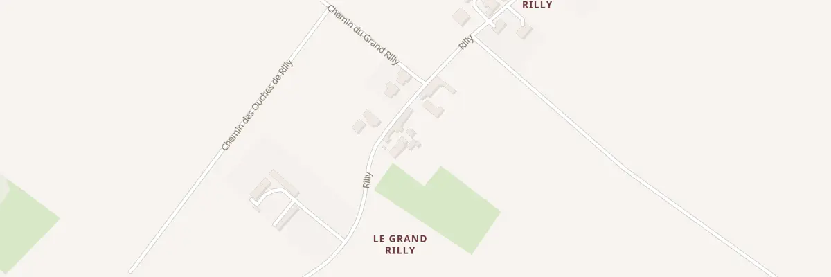 Plan du 2Q Le Grand Rilly à Cravant