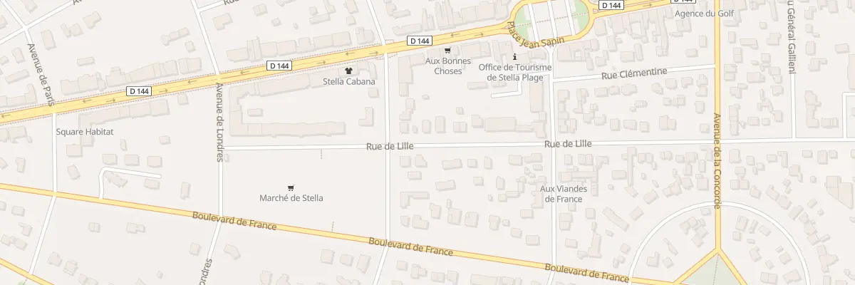 Plan du 778 Rue de Lille à Cucq