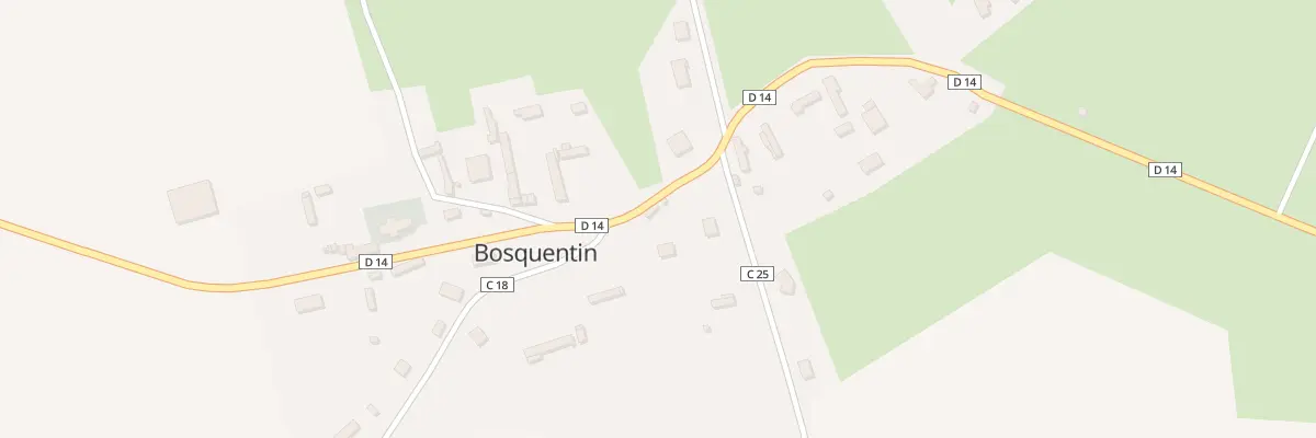 Plan du 7 Rue des Tilleuls à Bosquentin