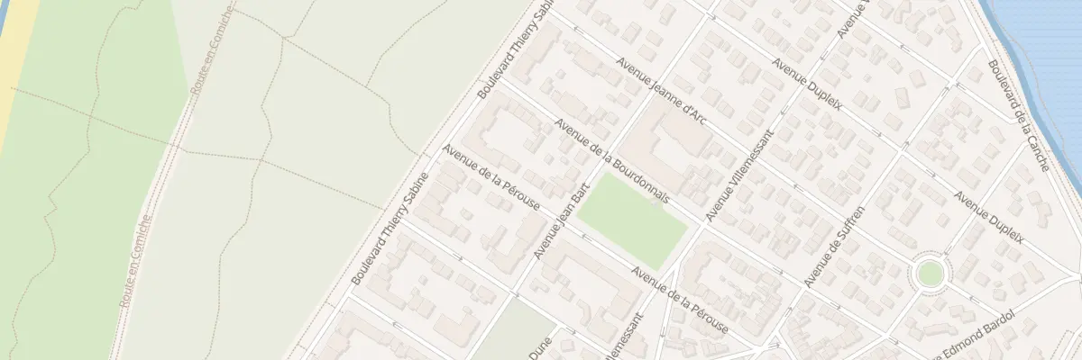 Plan du 9001 Av de la Pérouse au Touquet-Paris-Plage