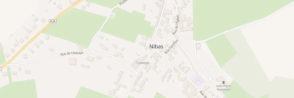 Plan du 13 Rue Gaston Vasseur à Nibas