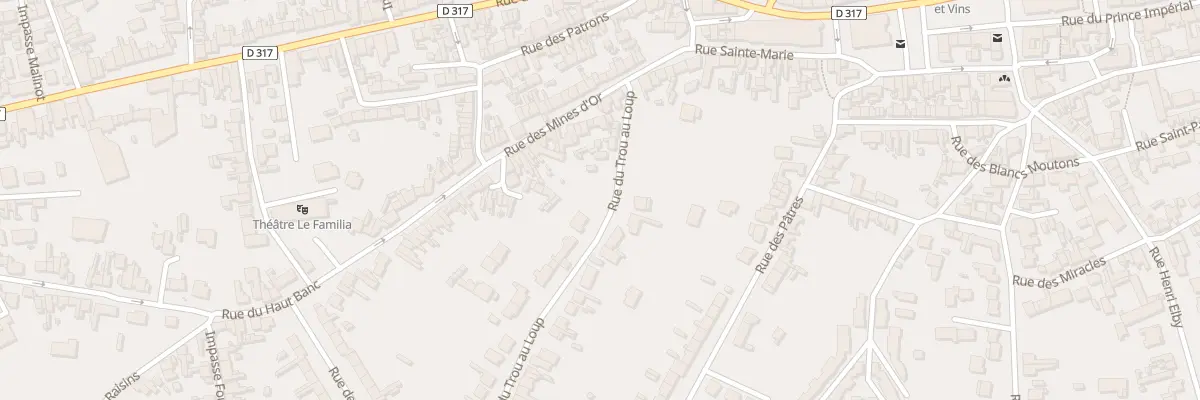 Plan du 14 Rue du Trou au Loup à Berck