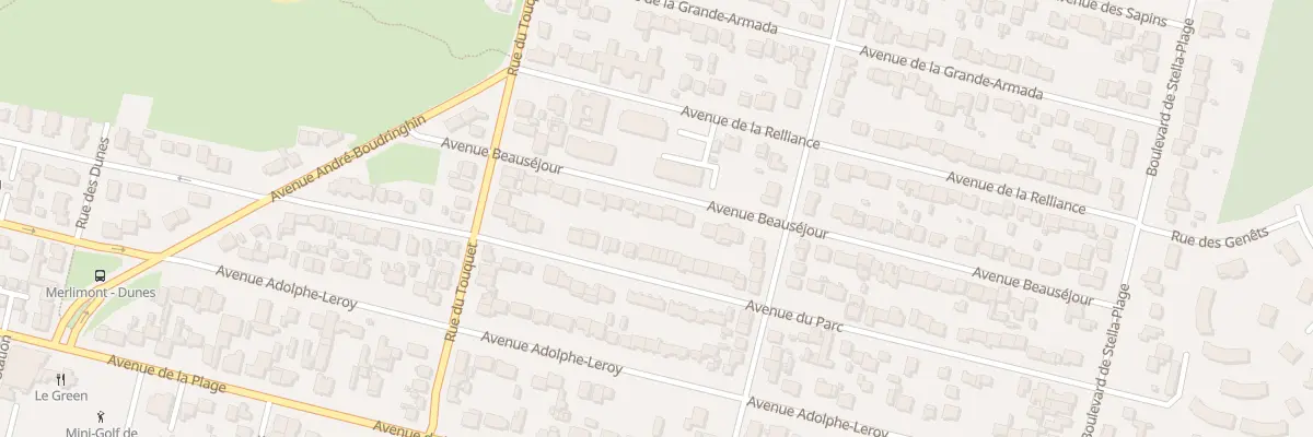 Plan du 392 Av Beau Sejour à Merlimont