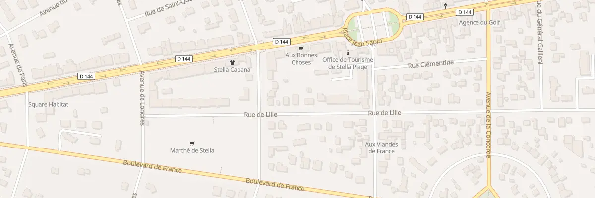Plan du 762 Rue de Lille à Cucq