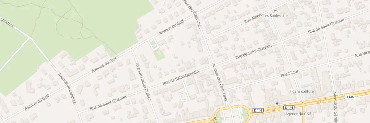 Plan du 604 Rue de Saint-quentin à Cucq