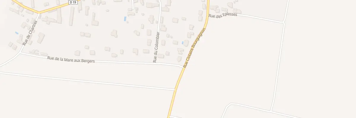 Plan du 26 Rue Clotaire Bourguignon à Soulaires