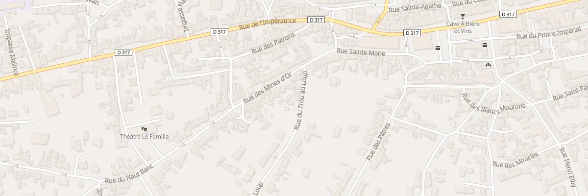Plan du 8 Rue du Trou au Loup à Berck