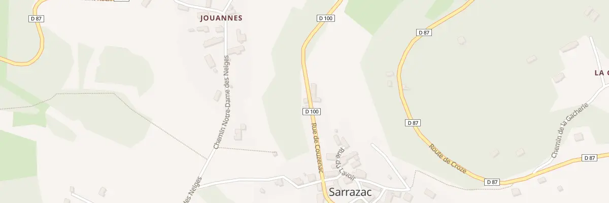 Plan du 145 Sarrazac à Cressensac-Sarrazac