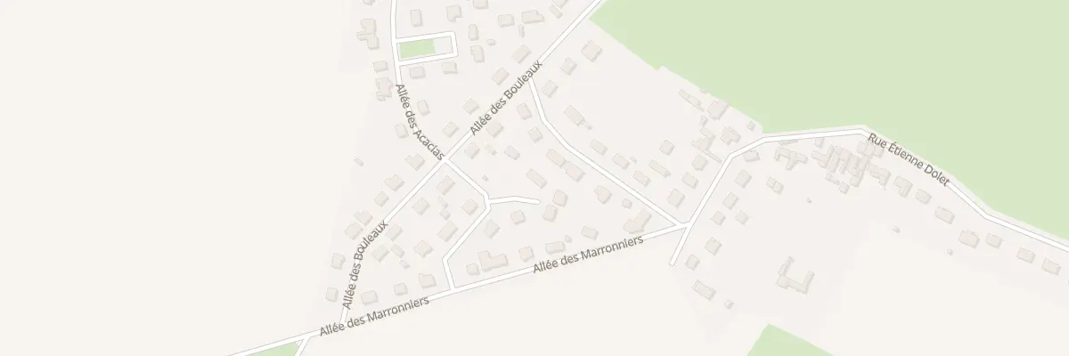 Plan du 3 All des Lilas à Feuquières-en-Vimeu