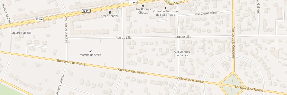 Plan du 771 Rue de Lille à Cucq