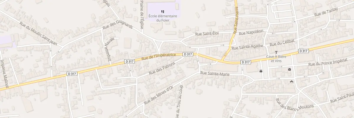 Plan du 2 Rue des Patrons à Berck