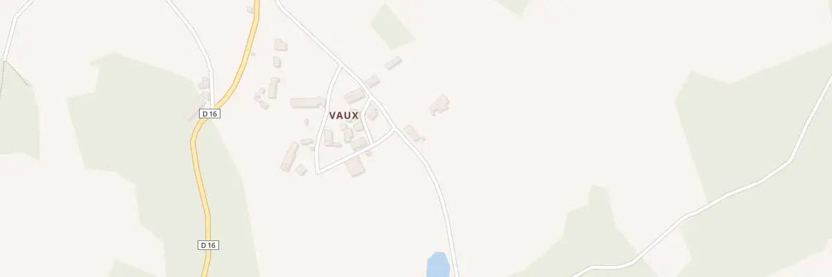Plan du 5542 Vaux à Châteauneuf-la-Forêt