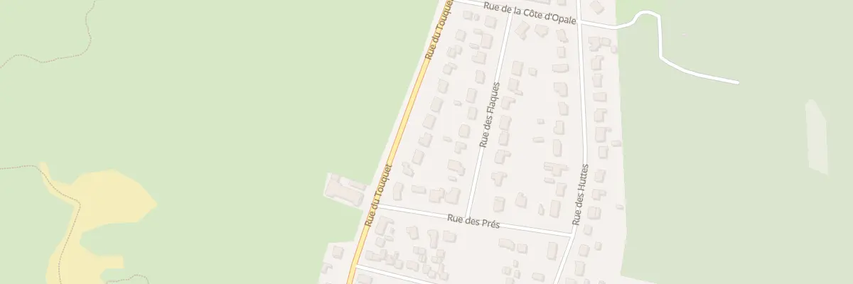 Plan du 554 Rue du Touquet à Merlimont
