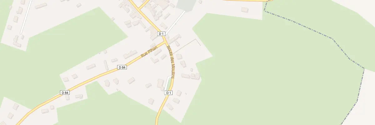 Plan du 9 Rte des Moulins à Beauvoir-en-Lyons