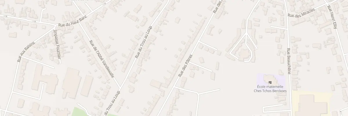 Plan du 56 Rue des Patres à Berck
