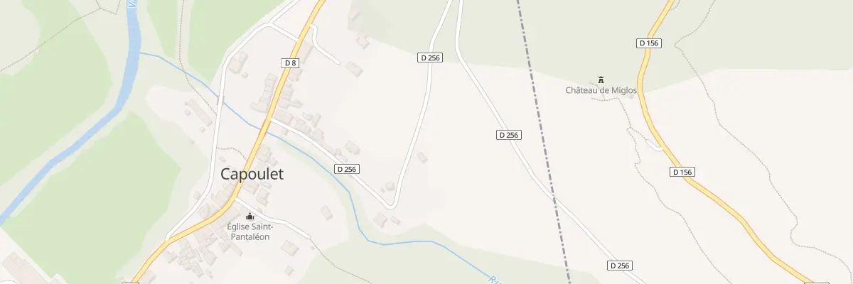 Plan du 88 Camp Grand à Capoulet-et-Junac