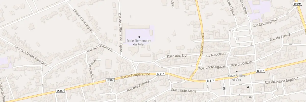 Plan du 77 Rue des Grognards à Berck
