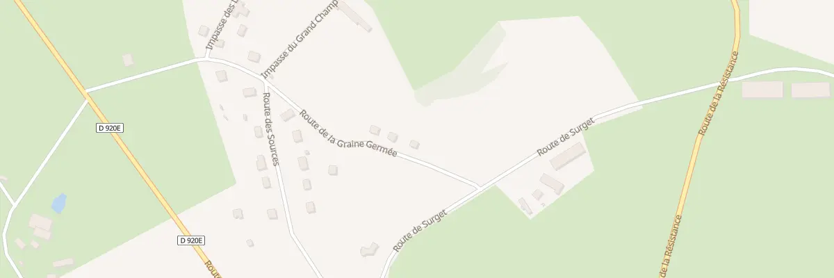 Plan du 5155 La Borie à Espartignac