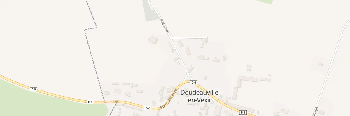 Plan du 3 Rue Isaac à Doudeauville-en-Vexin