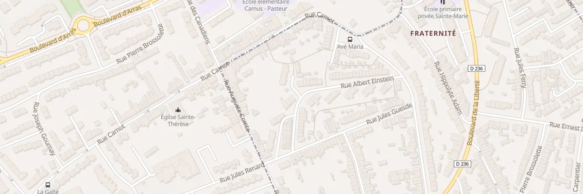 Plan du 60 Rue Albert Einstein à Outreau