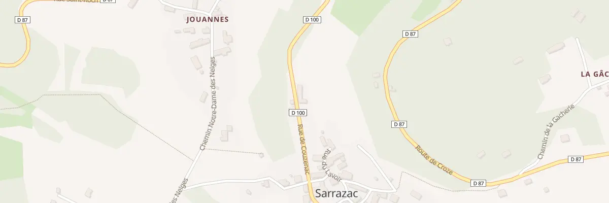 Plan du 146 Sarrazac à Cressensac-Sarrazac