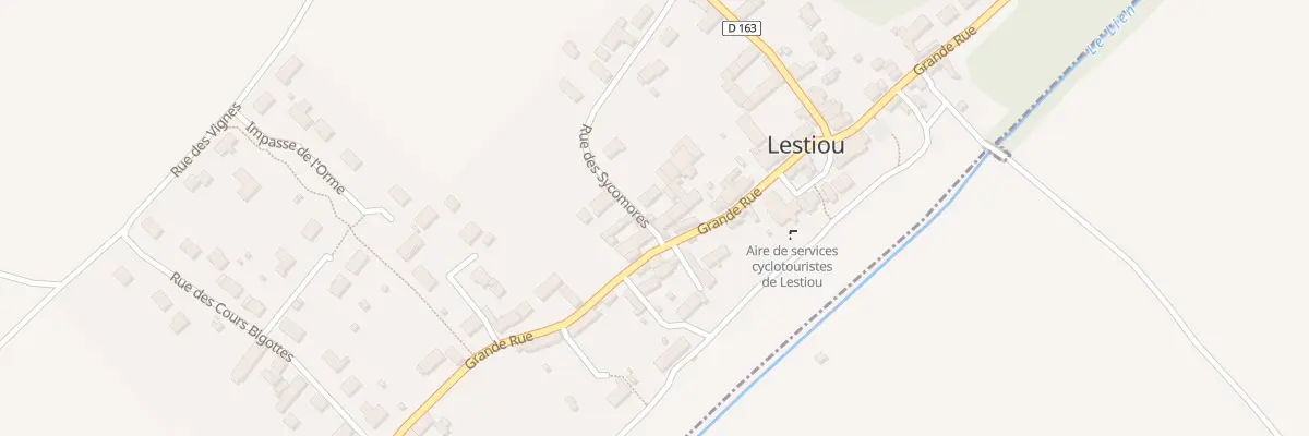 Plan du 38 Gr Grande Rue à Lestiou